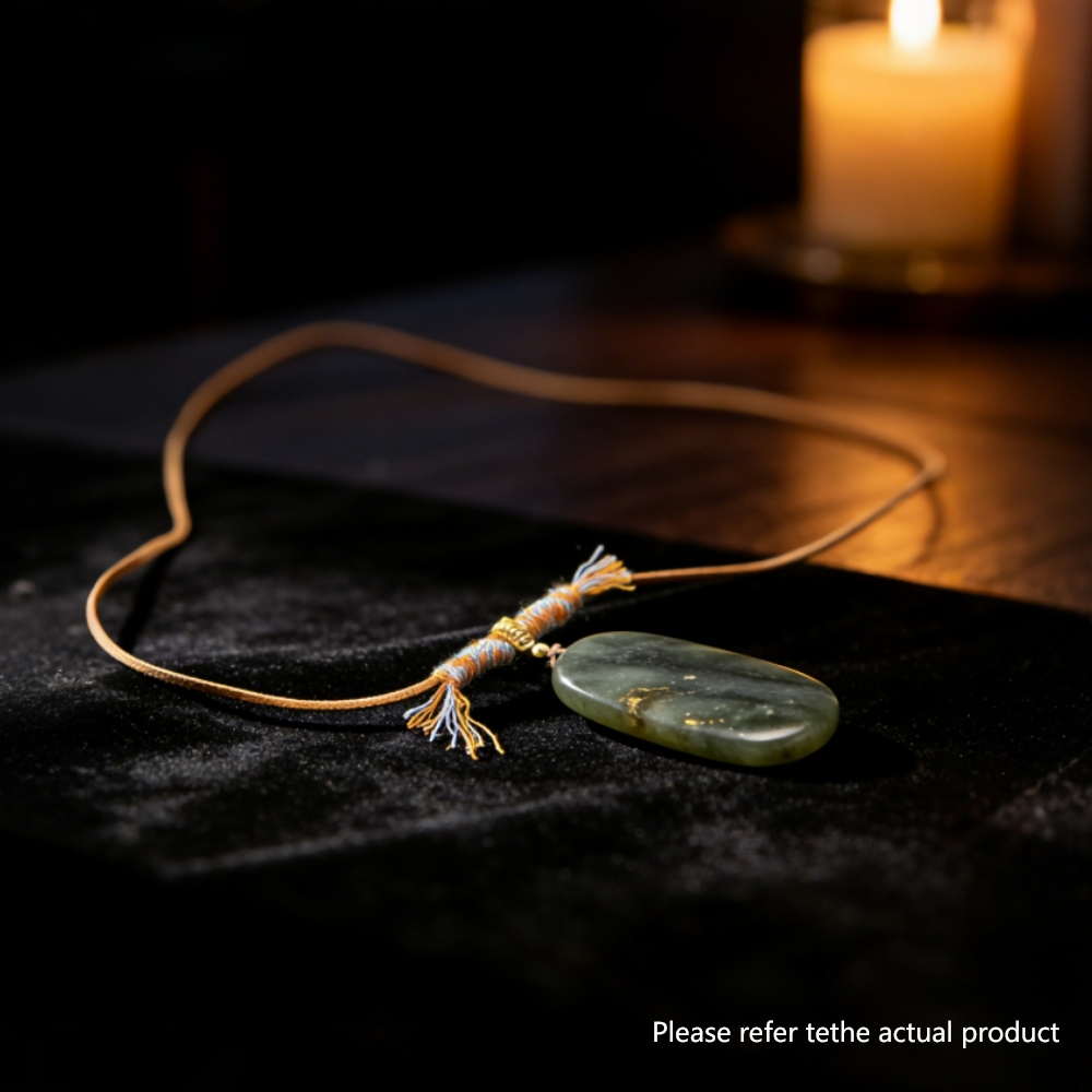 T14A Second-rate Hetian Necklace