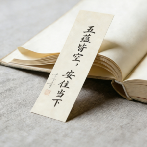 T45 Be Present Zen Bookmark